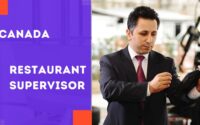 Restaurant Supervisor Jobs in Canada 