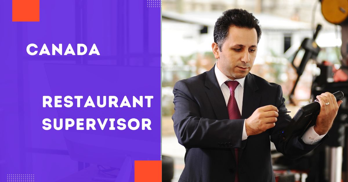 Restaurant Supervisor Jobs in Canada 