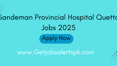 Sandeman Provincial Hospital Quetta Jobs 2025