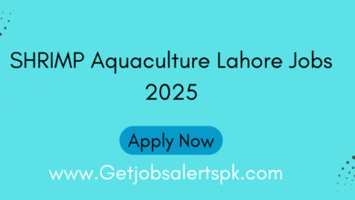 SHRIMP Aquaculture Lahore Jobs 2025